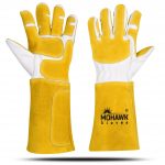 mohawk mig welding gloves cowhide leather